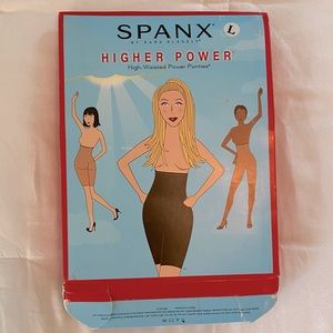 SPANX High Power High-Wasted Power Shorts NWT SZ LG